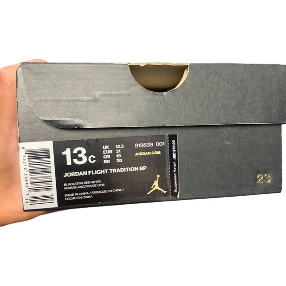 Jordan Flight Tradition Kids Size 13C - Picture 7 of 8